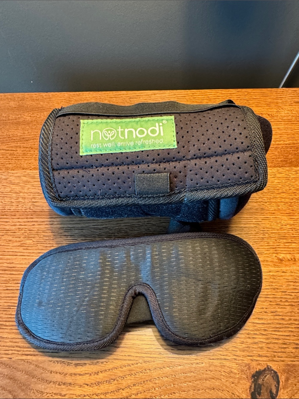Notnodi travel pillow and sleep mask